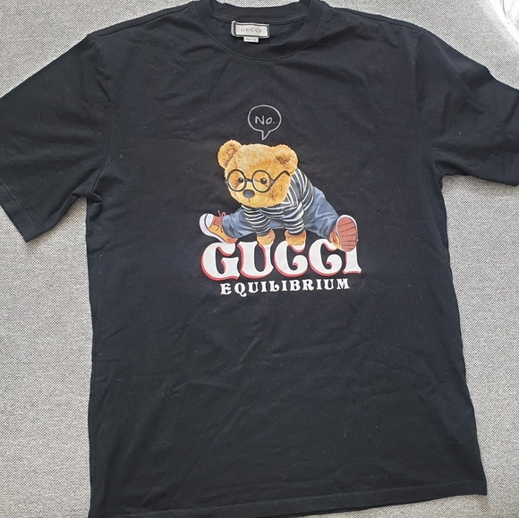 Gucci Tops - Gucci black t-shirt
